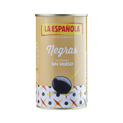 Alcampo LA ESPAÑOLA Aceitunas negras sin hueso LA ESPAÑOLA 350 g