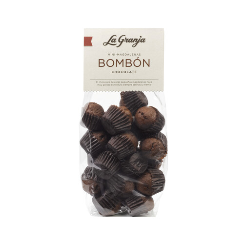 Alcampo LA GRANJA Mini magdalenas bombón choco 200 g