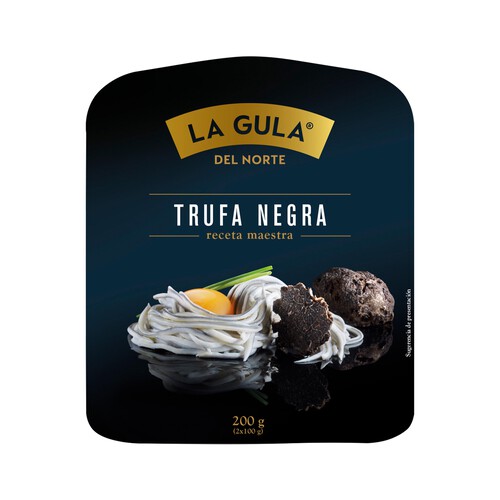 Alcampo LA GULA DEL NORTA Sucedaneo angula con aroma a trufa 2 x 100 g