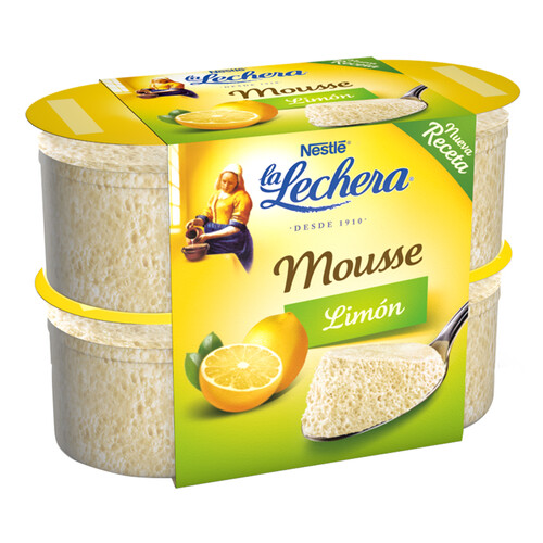 Alcampo LA LECHERA Mousse de limón LA LECHERA de Nestlé 4 x 58 g