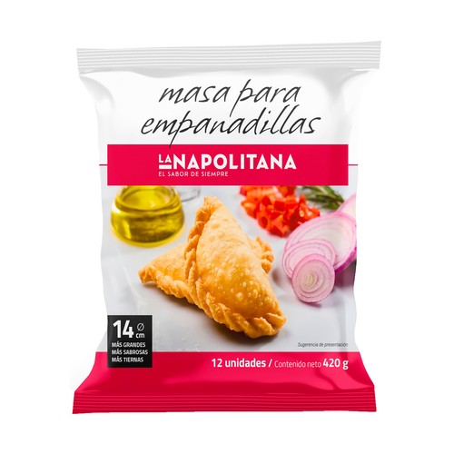 Alcampo LA NAPOLITANA Obleas para empanadillas 420 g