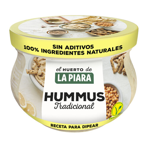 Alcampo LA PIARA Hummus original El Huerto de LA PIERA 200 g