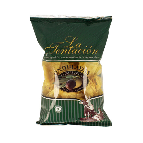 Alcampo LA TENTACIÓN Patatas fritas onduladas LA TENTACIÓN 150 g