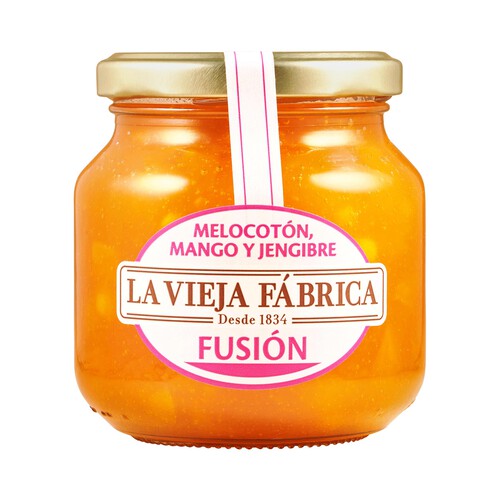 Alcampo LA VIEJA FÁBRICA FUSIÓN Mermelada de melocotón y mango 280 g