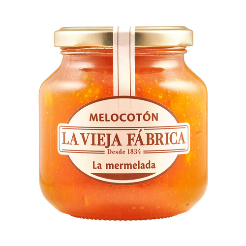 Alcampo LA VIEJA FÁBRICA Mermelada de melocotón 350 gr