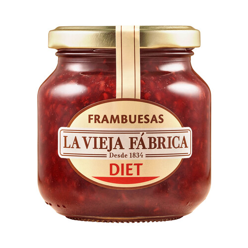 Alcampo LA VIEJA FÁBRICA Mermelada frambuesa diet 280 g