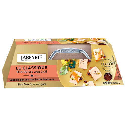 Alcampo LABEYRIE Lingote de foie gras de oca con cortador LABEYRIE 120 g