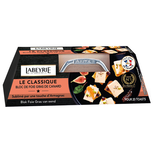 Alcampo LABEYRIE Lingote de foie gras de pato con cortador LABEYRIE 120 g