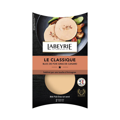 Alcampo LABEYRIE Medallones de foie gras de pato LABEYRIE 2 x 40 g