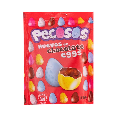 Alcampo LACASA Huevos de chocolate sin gluten Pecosos Doypack 110 g