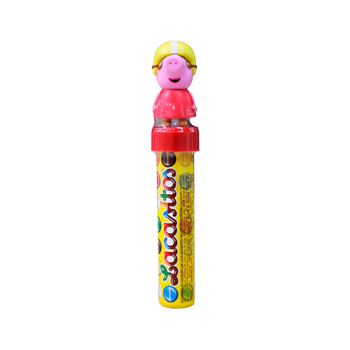 Alcampo LACASITOS Grajea chocolate toy pepa pig 20 g