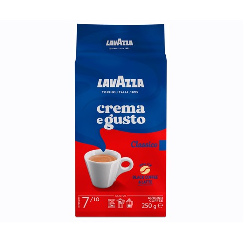 Alcampo LAVAZZA Café molido natural Crema e Gusto Classico de 250 g