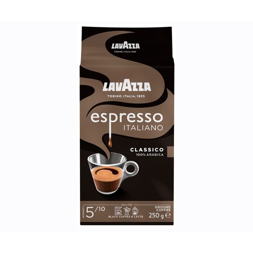 Alcampo LAVAZZA Café molido natural Espresso Italiano 100% Arábica 250 g