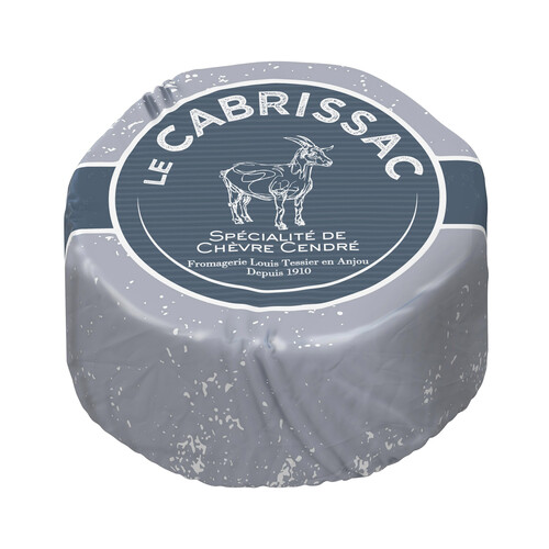Alcampo LE CABRISSAC Queso de cabra con ceniza LE CABRISSAC 150 g