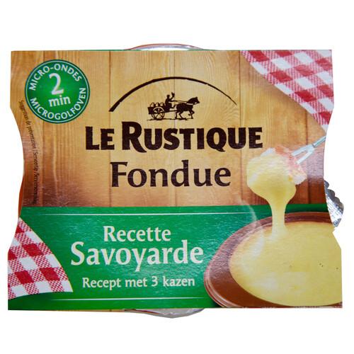 Alcampo LE RUSTIQUE Mini fondue Recette Savoyarde 150 g