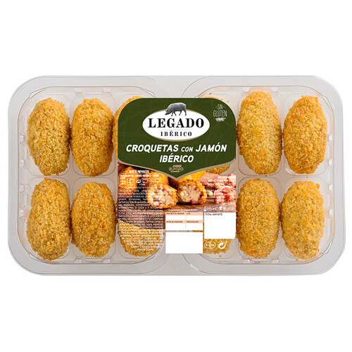 Alcampo LEGADO IBÉRICO De El Pozo Croquetas Con Jamón Ibérico 12 Uds