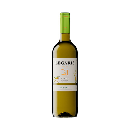 Alcampo LEGARIS Vino Blanco Verdejo Con D.O. Rueda Botella 75 Cl