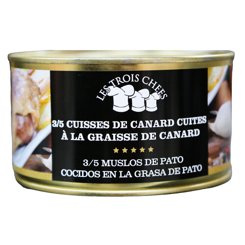 Alcampo LES TROIS CHEFS Muslos de pato 4/5 pz 1250 g