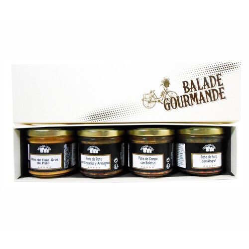 Alcampo LES TROIS CHEFS Pack gourmet de paté y foie gras 360 g
