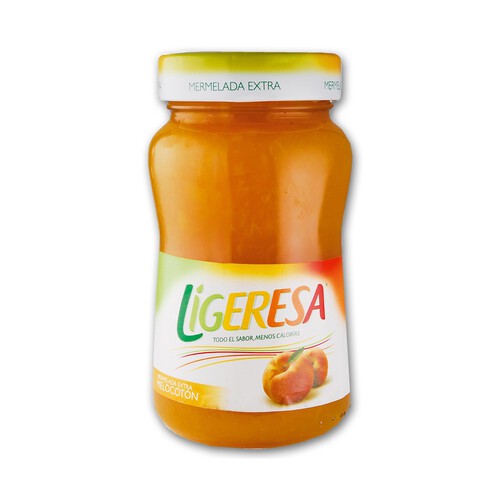 Alcampo LIGERESA Mermelada de melocotón con fructosa LIGERESA 330 g