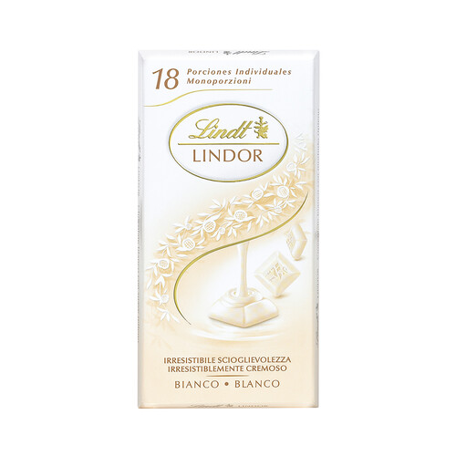 Alcampo LINDT Chocolate blanco con relleno cremoso 100 g