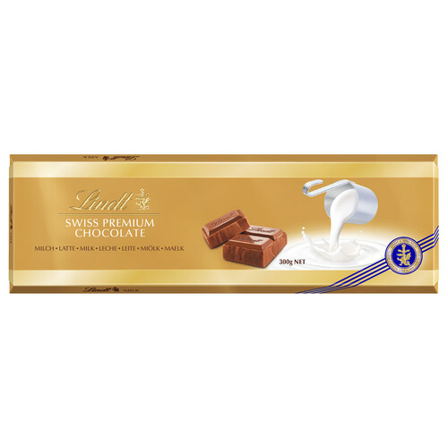 Alcampo LINDT Chocolate con leche gama oro de 300 g