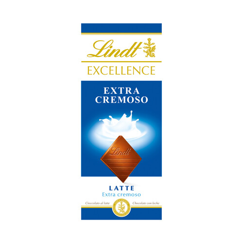 Alcampo LINDT Excellence Chocolate con leche extra cremoso 100 g