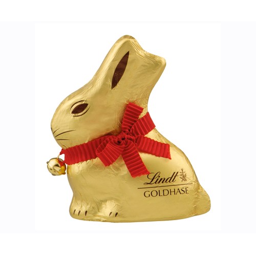 Alcampo LINDT Figura de Pascua conejo de chocolate con leche 100 g