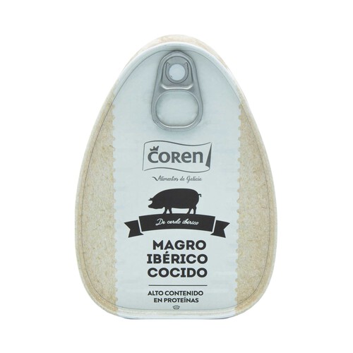 Alcampo LOURIÑO Magro de cerdo ibérico cocido en su jugo LOURIÑO lata de 200 g