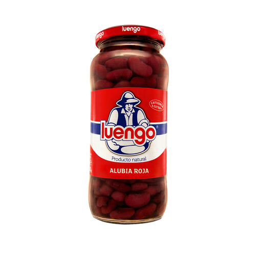 Alcampo LUENGO Alubia cocida roja en frasco de 400 g