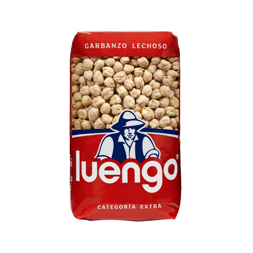 Alcampo LUENGO Extra Garbanzo lechoso en paquete de 1 kg