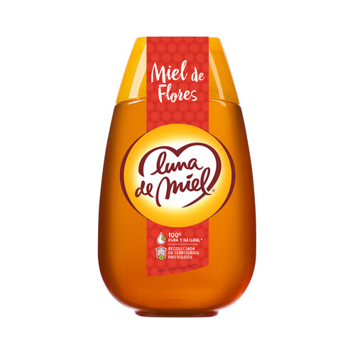 Alcampo LUNA DE MIEL Miel de flores con dosificador 500 g