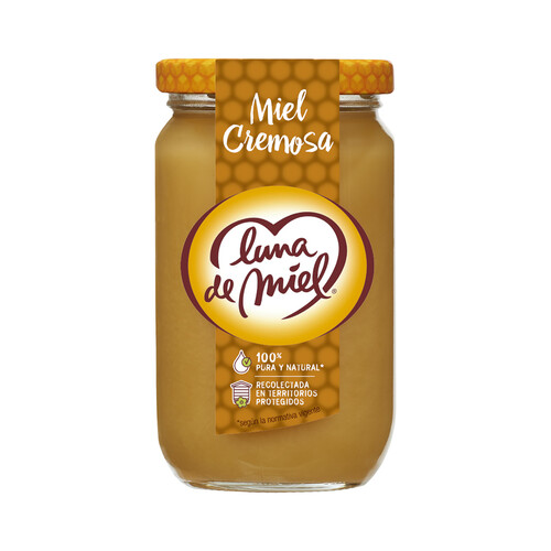 Alcampo LUNA DE MIEL Miel multifloral cremosa 375 gr