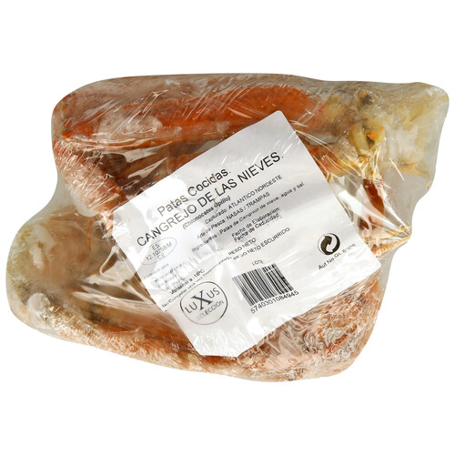 Alcampo LUXUS Patas cocidas de cangrejo de la nieve LUXUS 500 g