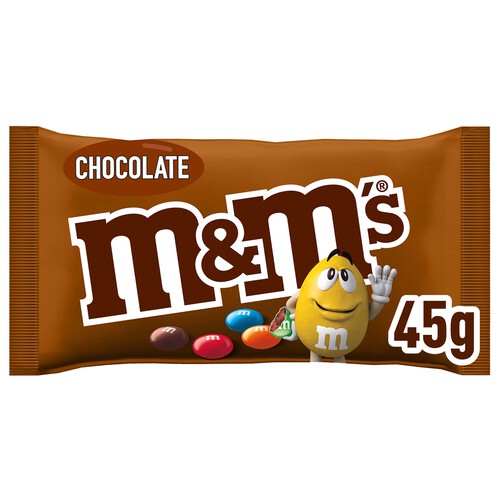 Alcampo M&M'S Grageados de chocolate recubiertos de chocolate y azúcar de colores 45 g