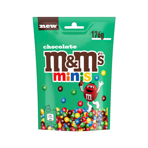 Alcampo M&M'S Minis Gragea de chocolate en bolsa 176 g