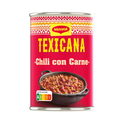Alcampo MAGGI Texicana Chili con carne listo para calentar y comer 425 g