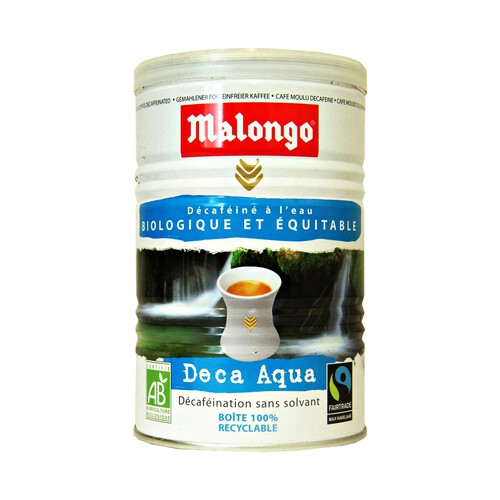 Alcampo MALONGO Café molido descafeinado biológico 250 g
