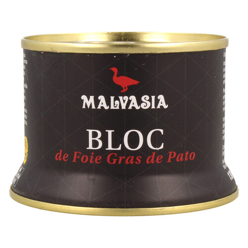 Alcampo MALVASIA Foie gras de pato Bloc MALVASIA 130 g
