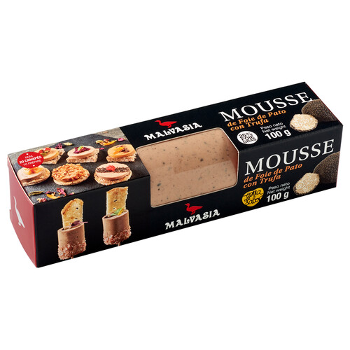 Alcampo MALVASIA Mousse de pato con trufa MALVASIA 100 g