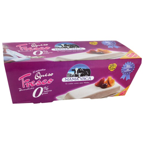 Alcampo MAMÁ VACA Queso fresco desnatado MAMA VACA tarrina de 900 g
