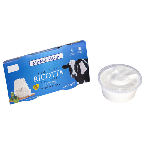 Alcampo MAMA VACA Requesón semidesnatado MAMA VACA 250 g