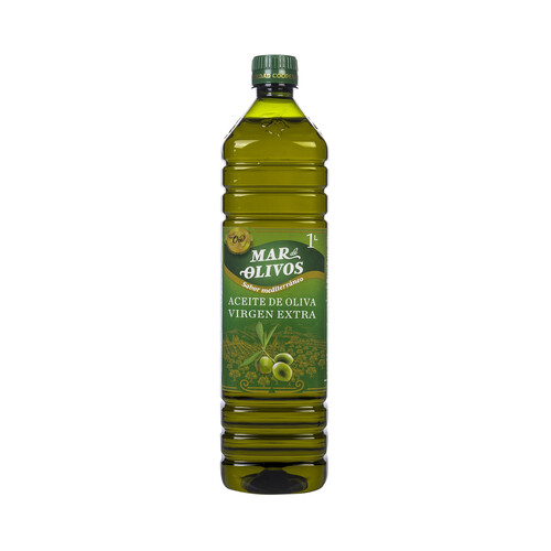 Alcampo MAR DE OLIVOS Aceite de oliva virgen extra botella de 1 l