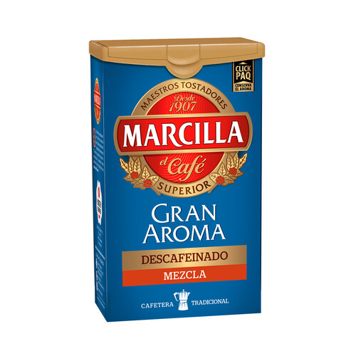 Alcampo MARCILLA Café molido descafeinado mezcla 200 g