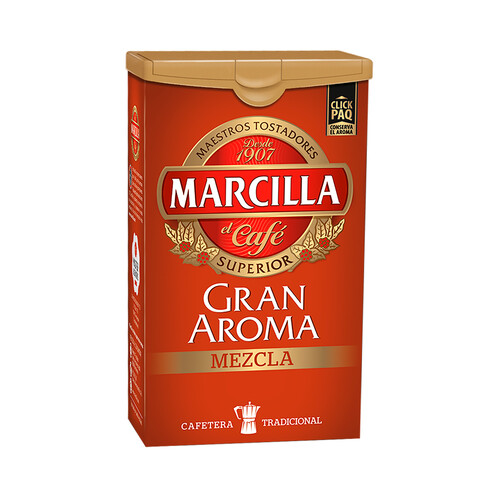 Alcampo MARCILLA Café molido mezcla (50/50) Gran Aroma 250 g
