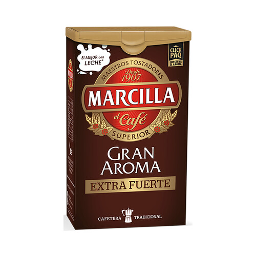 Alcampo MARCILLA Café molido mezcla Gran Aroma extra fuerte 250 g