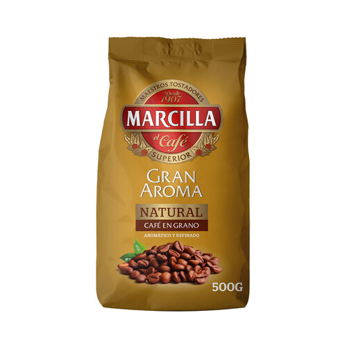 Alcampo MARCILLA Café tueste natural en grano 500 g
