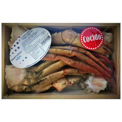 Alcampo MARESMAR Patas de cangrejos cocidas y ultracongeladas MARESMAR 800 g (P:N.)