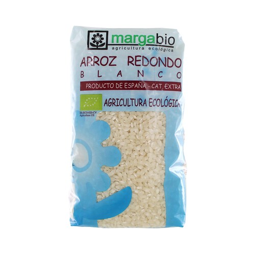 Alcampo MARGABIO Arroz redondo blanco ecológico MARGABIO 1 kg