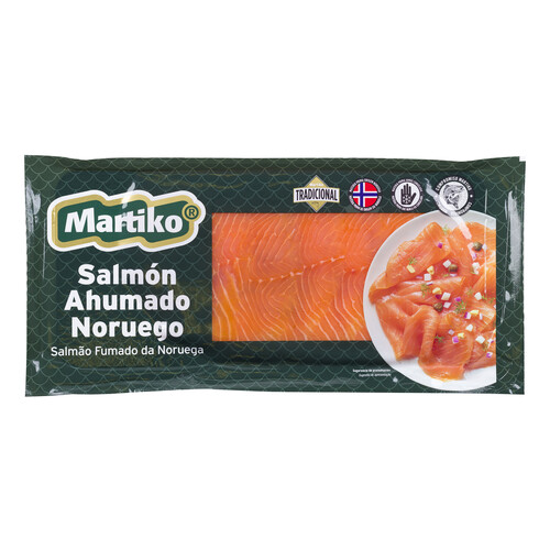 Alcampo MARTIKO Salmón ahumado Noruego MARTIKO 400 g